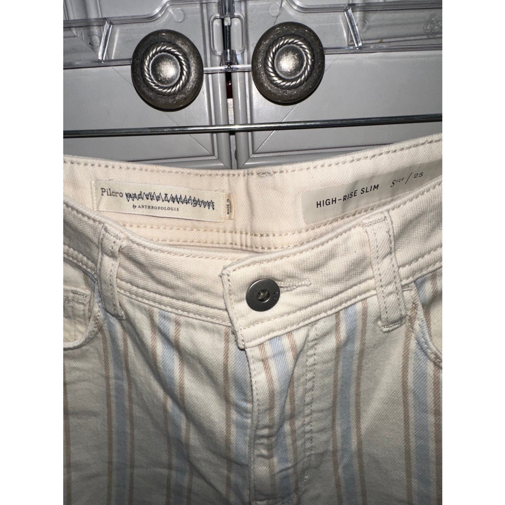 Pilcro & The Letterpress Fleur High-Rise size 25 Slim Boyfriend Jeans - Picture 7 of 12